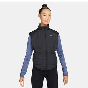 Nike Women's Black Quilted Vest
